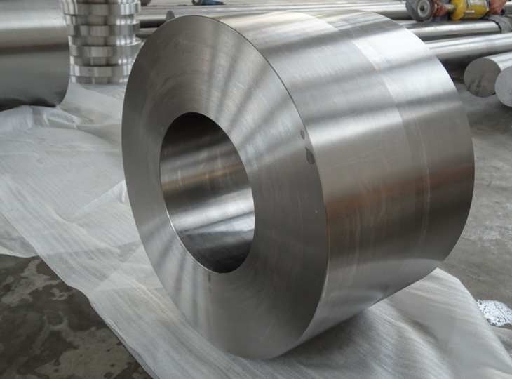 Large wall thickness titanium rings