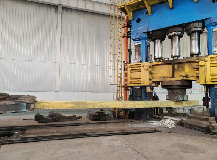 2500-ton hydraulic press
